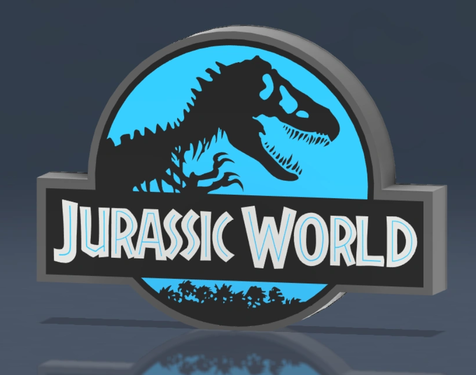 Luminária Jurassic World